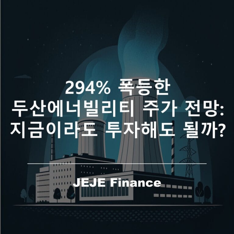 294% 폭등한 두산에너빌리티 주가 전망